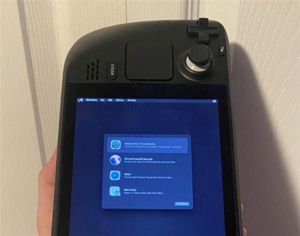 Steam Deck掌机可装“黑苹果”：开发者成功安装macOS 15 Sequoia