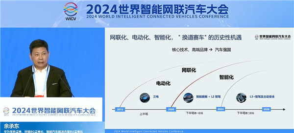 余承东：华为L3级自动驾驶技术即将商用 呼吁加快法规支持落地