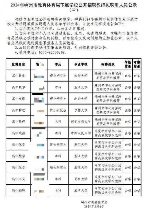 清北毕业生入职县级中学，当地回应：部分人房票补贴高达105万元