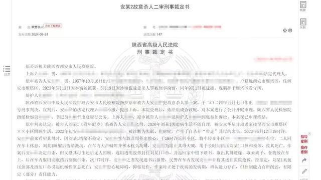 男子捂死87岁母亲：担心生还封住口鼻，二审宣判 案发时处于抑郁发作状态