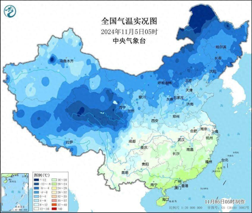 多穿点 明天更冷！明晨多地气温降至近期低点